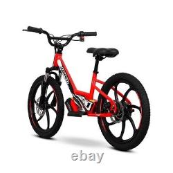 Amped A20 Red 300w 36v Electric Kids Age 7+ Balance Bike Red