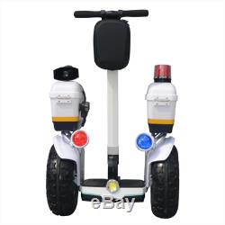 Angelol 2400with60v Two Wheel 19in. Off Road Electric Self Balance Police Vehicle