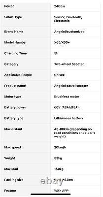 Angelol Segway 2 units Electric Scooters