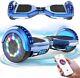 Blue Kids Hoverboard Segway 6.5 Bluetooth E Self-balancing Scooters Led Lights