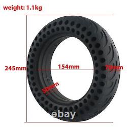 Black 10x2 75 6 5 Solid Tire for Electric Scooters and For Balance Cars
