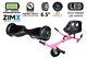 Black 6.5 Ul2272 Hoverboard Swegway With Led Wheels + Hoverkart Hk5 Pink