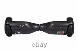 Black 6.5 UL2272 Hoverboard Swegway with LED Wheels + Hoverkart HK5 Pink