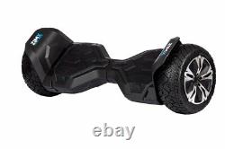 Black G2 PRO 8.5 All Terrain Off Road Hoverboard UL2272 + HoverBike Blue