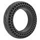 Black Solid Tyre For Balance Car And Electric Scooter Made Of Rubber Material