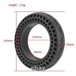 Black Solid Tyre for Balance Car and Electric Scooter Made of Rubber Material