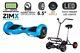 Blue 6.5 Ul2272 Certified Hoverboard Swegway With Led Wheels + Hoverbike Black