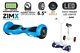 Blue 6.5 Ul2272 Certified Hoverboard Swegway With Led Wheels + Hoverbike White