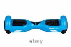 Blue 6.5 UL2272 Hoverboard Swegway with LED Wheels + Hoverkart HK5 Black