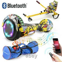 Bluetooth HoverBoard Hoverkart Bundle Combo Scooter Self Balance 6.5 OFFICAL