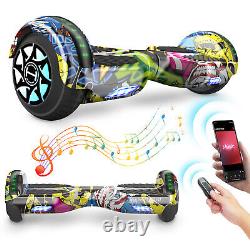 Bluetooth Hoverboard 6.5 Bluetooth UK Electric Self-Balance Scooters LED Lights