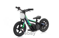 Brand New Revvi 12 Electric Kids Bike 2 Speed Setting, 24v 100w Brush Motor