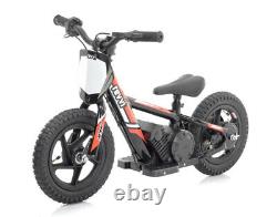 Brand New Revvi 12 Electric Kids Bike 2 Speed Setting, 24v 100w Brush Motor