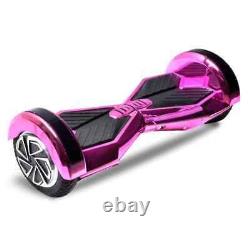 Chrome Pink Swegway Balance Board Lambo Edition With Bluetooth Speaker