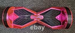 Chrome Pink Swegway Balance Board Lambo Edition With Bluetooth Speaker