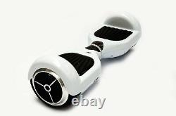 Classic 6.5 Electric Self Balance Hover board Scooter Bluetooth White