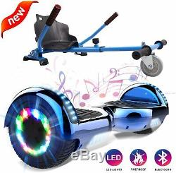 Combination of hoverboard and Go-kart 6.5 Inch Self Balancing Electric Scooter