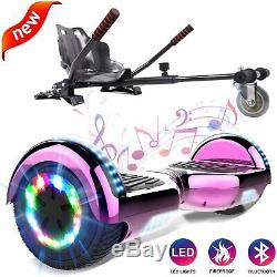 Combination of hoverboard and Go-kart 6.5 Inch Self Balancing Electric Scooter