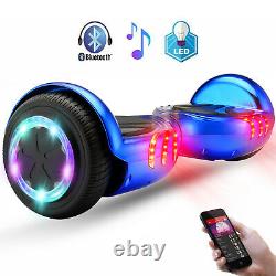 Combo Hover board Electric Scooters Bluetooth Self Balance RGB LED 2Wheels MAX3