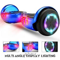Combo Hover board Electric Scooters Bluetooth Self Balance RGB LED 2Wheels MAX3