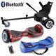 Combo Hoverboard 6.5 Electric Scooters Bluetooth Self Balance Board Led Wheels