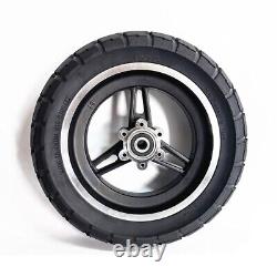 Durable Balance Car Solid Tire Whole Wheel WithDisc 1set Black Rubber Solid