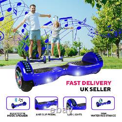 ELECTRIC HOVERBOARD SELF BALANCE SCOOTER w LED, Bluetooth, Remote, Speakers, Bag