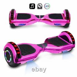 Electric Hoverboard Bluetooth Speaker LED Self Balancing Scooter UL AU
