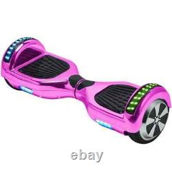 Electric Hoverboard Bluetooth Speaker LED Self Balancing Scooter UL AU