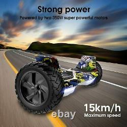 Electric Hummer Hoverboard 8.5 Self Balancing Scooter Bluetooth Speaker