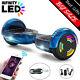 Electric Scooter 6.5'' Galaxy Blue Hoverboard Self-balancing Skateboard 2 Wheels