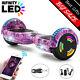 Electric Scooter 6.5'' Galaxy Pink Hoverboard Self-balancing Hover Segway Board