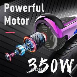 Electric Scooters 6.5 Hover board Go Kart Self Balance Board LED Wheels Lights