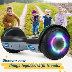Electric Scooters 6.5 Hoverboard Bluetooth 2 Wheels Self-Balancing Scooter LED