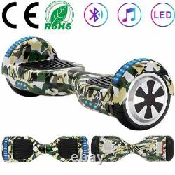 Electric Scooters 6.5 Hoverboard Bluetooth Self Balance Board LED Wheels Lights