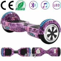Electric Scooters 6.5 Hoverboard Bluetooth Self Balance Board Smart Skateboard
