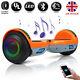 Electric Scooters 6.5 Hoverboard Bluetooth Self Balance Scooter Led Wheel Light