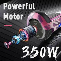 Electric Scooters 6.5 Hoverkart LED 2Wheel Board SET Self-Balancing Scooter+Bag