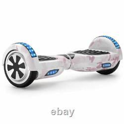 Electric Scooters 6.5 Inch Pink Camo Hoverboard Bluetooth LED Kids Balance Board