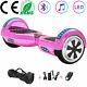 Electric Scooters 6.5 Inch Pink Hoverboard Bluetooth Led Self-balancing Board