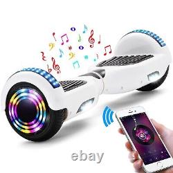 Electric Scooters Bluetooth Hoverboard LED Segway UK Hover Scooter Balance Board