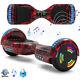 Electric Scooters Flame Hoverboard 6.5 Bluetooth Led Self-balancing Scooter-uk