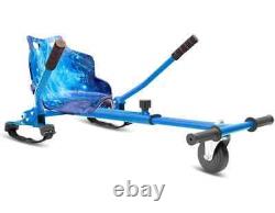 Galaxy Blue Hoverkart Hover Cart Go Kart Straps Adjustable For Balance Boards UK