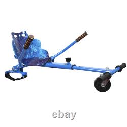 Galaxy Blue Hoverkart Hover Cart Go Kart Straps Adjustable For Balance Boards UK