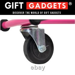 Galaxy Pink Hoverkart Hover Cart Go Kart Straps Adjustable For Balance Boards UK