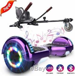 GeekMe Self Balancing Electric Scooter with Hoverkart, Electric Hover Board