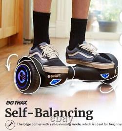 GoTrax Glide Hoverboard Scooter 6.5 Inch Wheels Bluetooth Speaker BRAND NEW