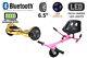 Gold Chrome 6.5 Ul2272 Hoverboard With Bluetooth & Led Wheels + Hoverkart