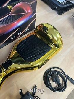 Gold Smart Balance Wheel With Carry Case, Charger And Original Box