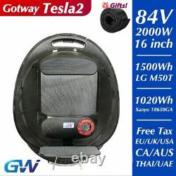 Gotway Tesla v2 1020w Electric Unicycle Mono One Wheel Self Balance With Bluetooth